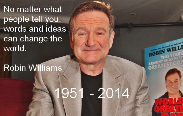 Remembering Robin Williams.